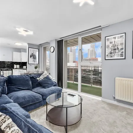 2-Bedroom Apartment Short Term Rental & Flexible Renting Canary Wharf